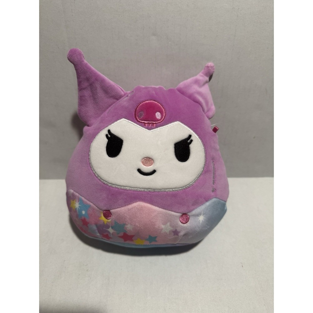 Squishmallows 8 Inch Hello Kitty Kuromi Plush‎ Pink Stars Cute